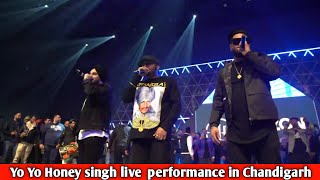 Yo Yo Honey singh live performance in Chandigarh after 10 years