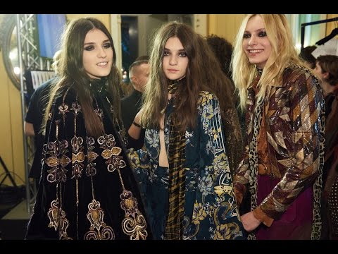 ROBERTO CAVALLI FALL/WINTER 2016 - 2017 WOMEN'S COLLECTION - BACKSTAGE VIDEO
