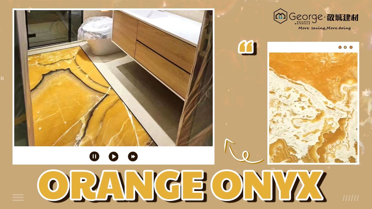 Orange Onyx Marble | Yellow Marble | Orange Marble | China Marble Supplier