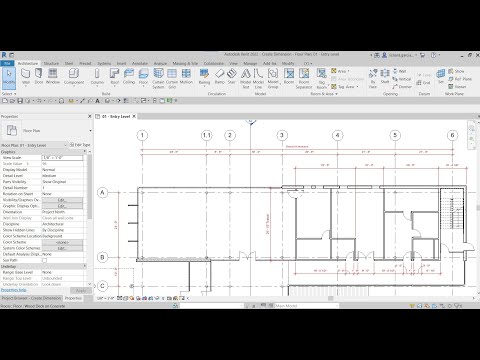 REVIT 2022 ARCHITECTURE LESSON 34: PLACE DIMENSIONS