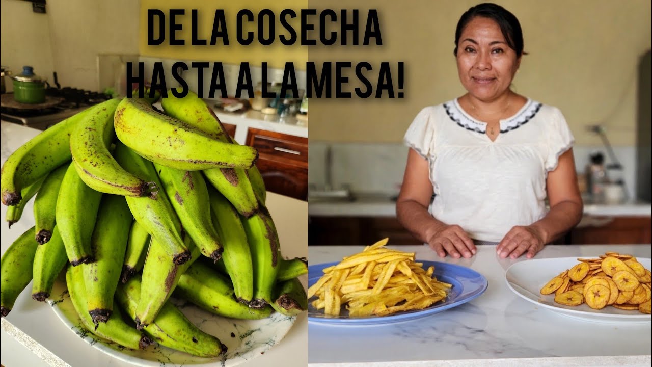 Un d3sastre haciendo plataninas pero me quedaron muy sabrosas 😋