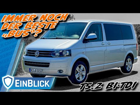 Der ECHTE VW Bus? VW Multivan T5.2 2.0 BiTDI - Ist der Motor wirklich so sensibel? Dennoch kaufen?