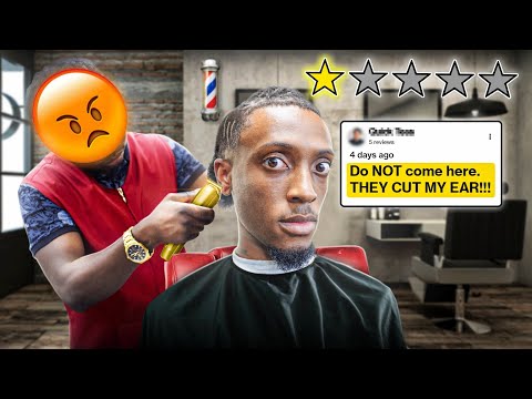 Visiting The WORST Reviewed Barber In My City! (1 STAR)