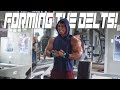 BUILDING UP THE 3D SHOULDERS! | EXPLOSIVE WORKOUT SPLIT FOR GROWTH!