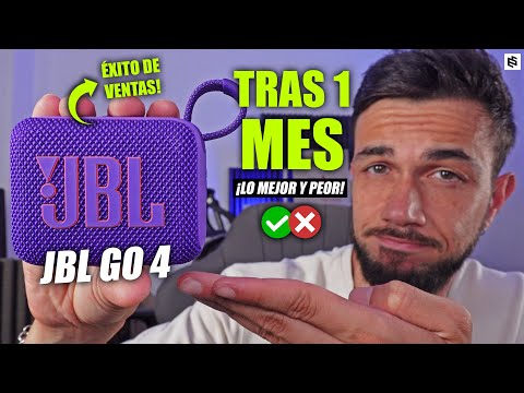 El MÁS VENDIDO!✅JBL GO 4: Review tras 31 DÍAS