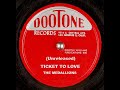 The Medallions - Ticket To Love 1954