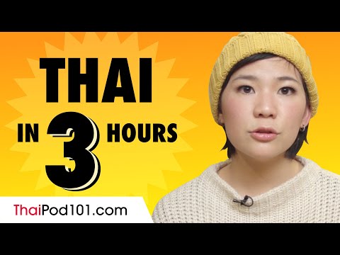 Learn Thai in 3 Hours: Basics of Thai Speaking for Beginners