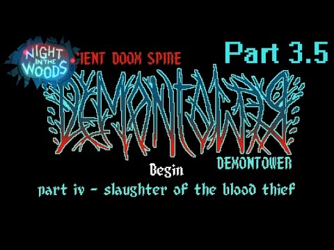 Night in the Woods - Demontower True Ending All Levels