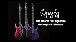Video thumbnail for Ormsby Guitars || Dino Cazares DC playthrough with Ormsby Artist Fabian Vacca by ORMSBY GUITARS