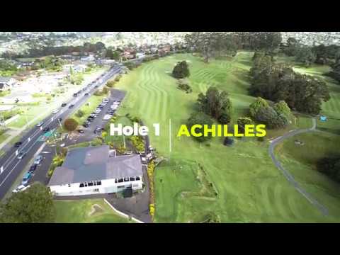 Hole 1 at Pupuke Golf Club - Achilles