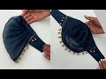 Jumichu Sleeve Comfortable Ruffle Sleeve Design Cutting And Stitching New Sleeve Design 2024