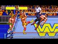 WWF Wrestlefest Hulk Hogan Ultimate Warrior Beat All 10 Matches In 11 21 No Ring Outs