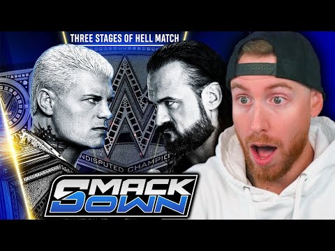 THREE STAGES OF HELL WWE TITLE MATCH!!! WWE Smackdown Live Stream: January 9th 2025