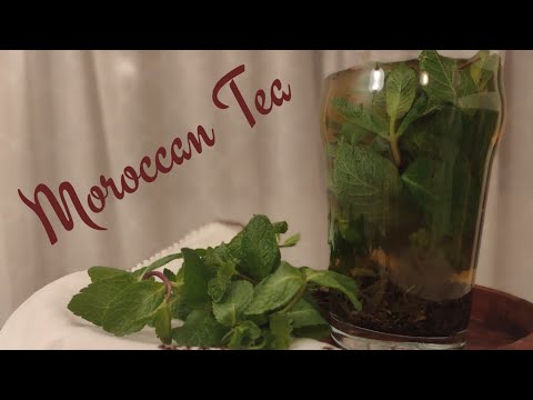 MOROCCAN MINT TEA🇲🇦 | EASY TO MAKE  STREET TEA * GREEN TEA*