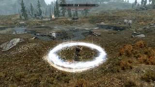 Skyrim mod demo - Magnus Magic: Circle of Protection fixed to include its unused stagger effect.