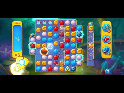 Fishdom level 11989 no boosters フィッシュダム ノーマル