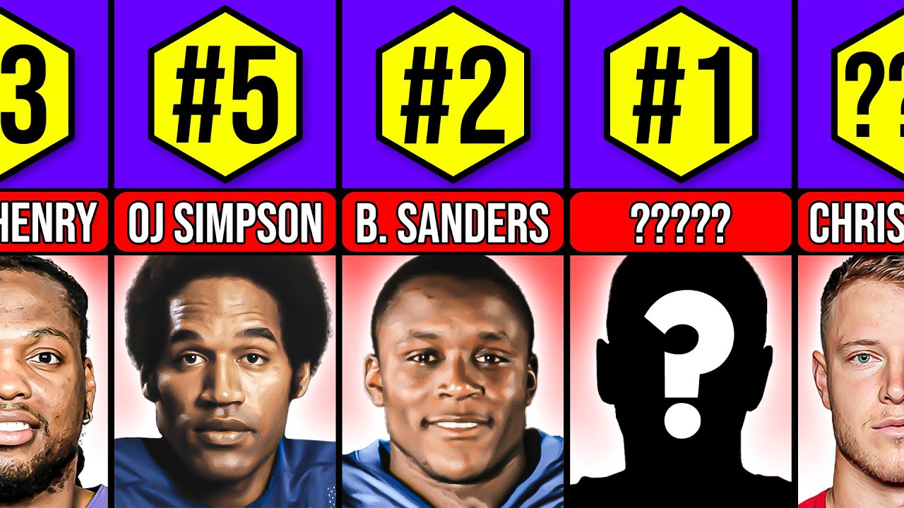 Greatest NFL Running Backs of All Time