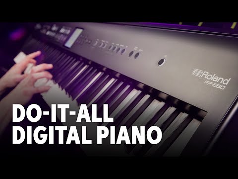 Roland FP-E50 88-key Arranger Keyboard Demo