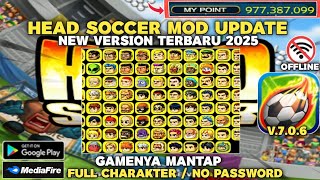 UPDATE‼️ Head Soccer Mod Apk V.7.0.6 Terbaru 2025 Unlimited Money & Unclok All Premium Charakter