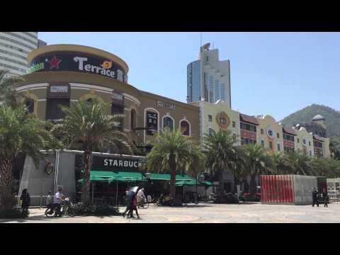 O mundo marítimo de Shekou, Shenzhen. Uma área repleta de cafés e restaurantes elegantes