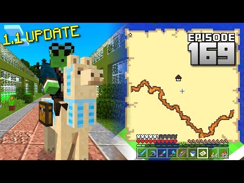 Let's Play Minecraft PE - Ep.169 : 1.1 Update!