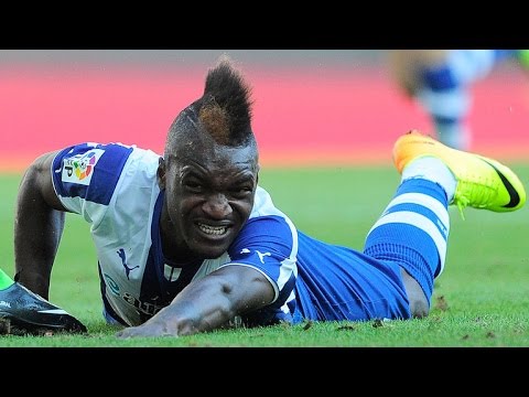 Thievy Bifouma Goal   Almeria vs Barcelona 1 0 La Liga 08 11 2014