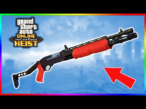 How to UNLOCK the "COMBAT SHOTGUN" from the New DLC: Cayo Perico Heist