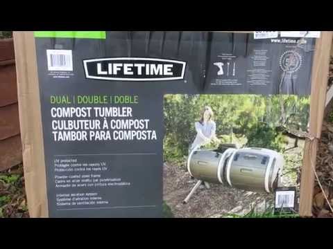 Lifetime Dual Barrel Composter Model 60130U Review