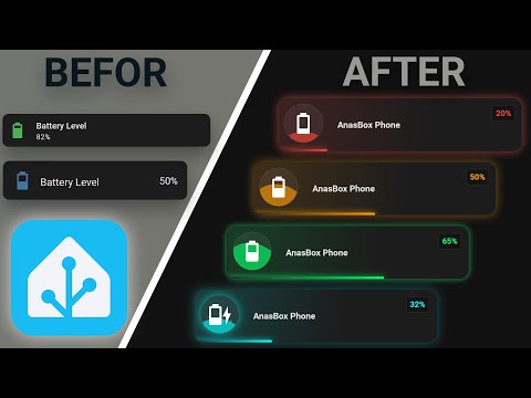 Animated Battery Cards For Home Assistant