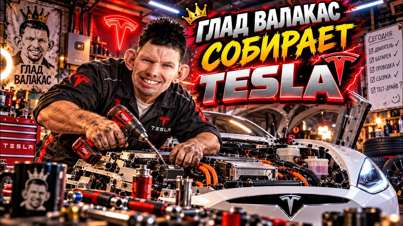 Собираю TESLA Валера технический