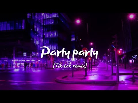 yally - party party (tik-tok remix) + 8D audio || if you see us in the club well actin'  real nice