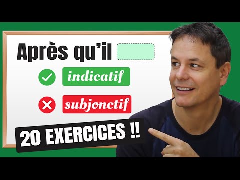 Le Subjonctif vs L'indicatif en Français: 20 Exercices avec les Explications ✅