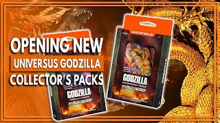 Let's Open Some Godzilla Collector's Packs! UniVersus' Godzilla Challenger Series Unboxing