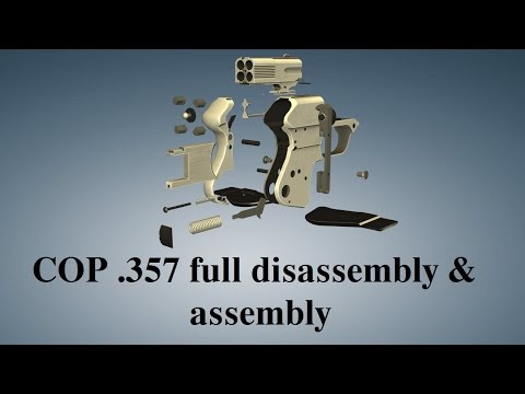 COP .357 Derringer: full disassembly & assembly | World of Guns