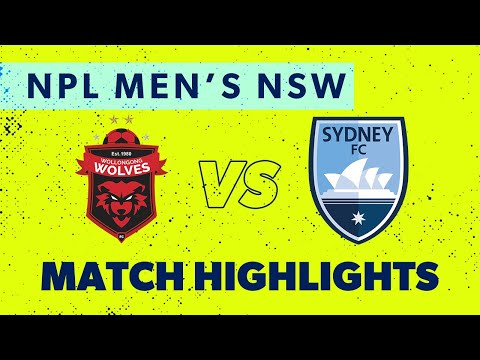 NPL Men's NSW Round 26 Highlights –Wollongong Wolves v Sydney FC