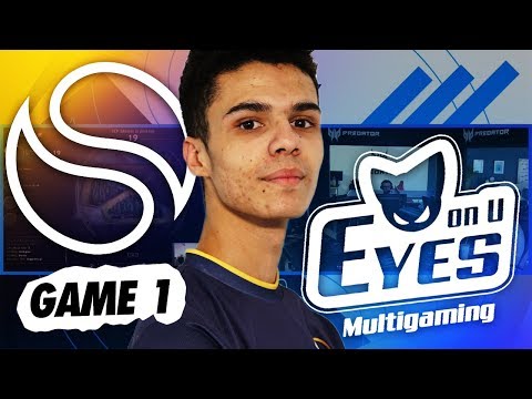 TEAM SOLARY VS EYES ON U GAMING | GAME 1 (BO5)