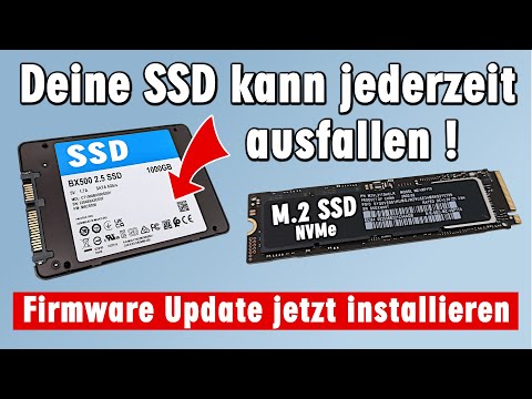 SSD Firmware Update installieren - Samsung Crucial Intenso Sandisk Western Digital PS5 NAS