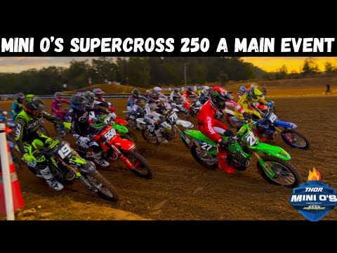 Triumph’s 1st EVER Amateur National Championship?! 250 A Supercross Main Event at Mini O’s