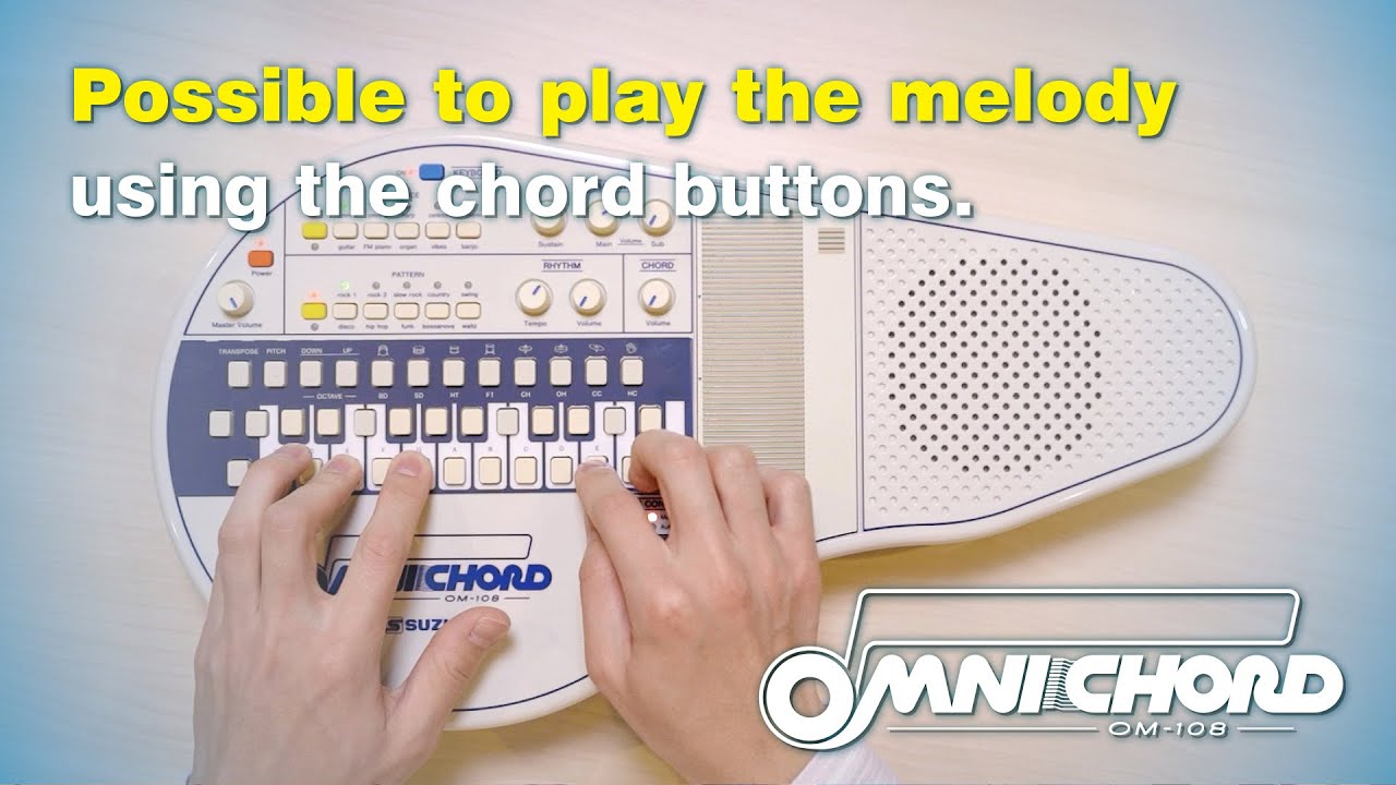 SUZUKI Omnichord OM-108 feature vol.08【スズキオムニコードOM-108特長vol.08】