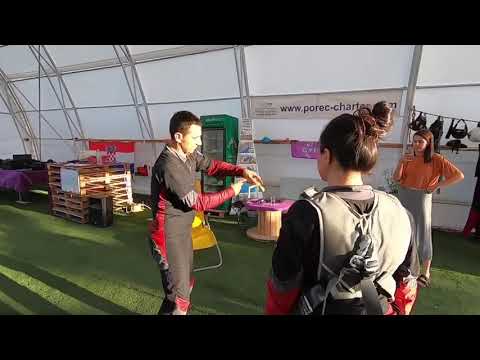 Marshanda Cobain Skydiving Di Croasia