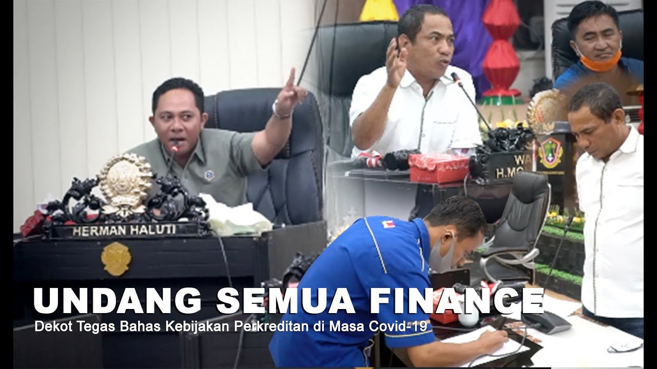 Undang Semua Lembaga Finance, Dekot Bahas Kebijakan Perkreditan di Masa Covid 19