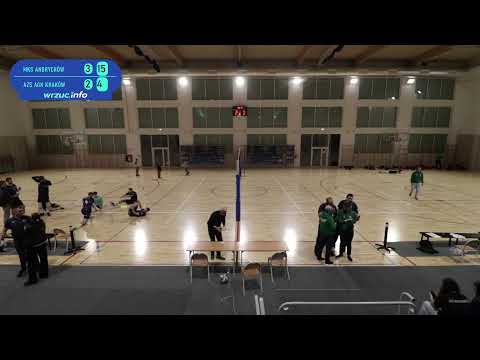 MKS Andrychów Vs. AZS AGH Kraków - Siatkówka - II Liga mężczyzn na żywo!