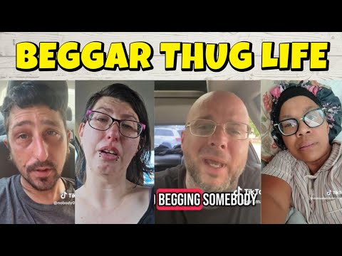 Beggars crash out on Tik Tok desperate for a handout