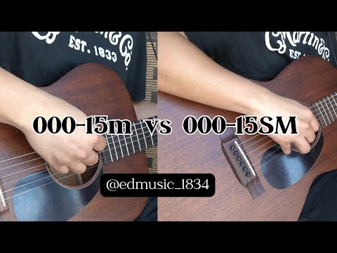 Martin 000-15M vs. 000-15SM #martinguitars #00015m #00015sm