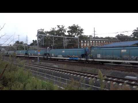 Six freight trains from Sunday compilation - 21/2/16