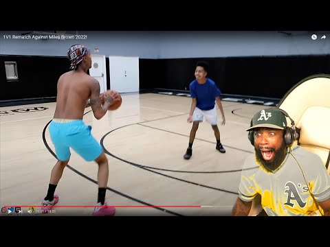 FLIGHT IS HORRENDOUS! 1v1 Basketball 15 YEAR OLD MILES BROWN!