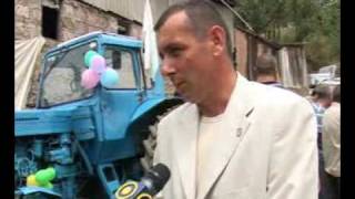 preview picture of video 'ANTARASHAT CITIZENS RECEIVED A NEW TRACTOR'