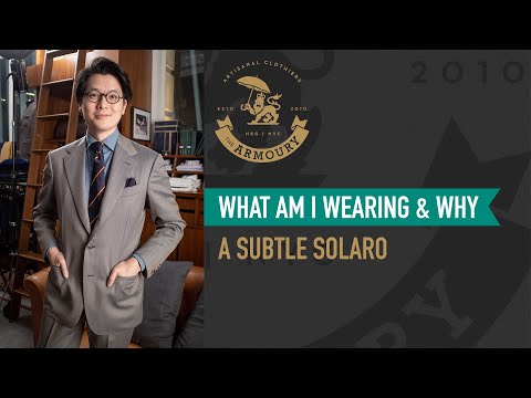 What Am I Wearing and Why? A Subtle Solaro