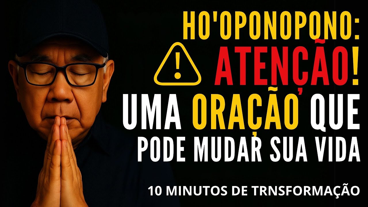 OUÇA ESTA ORAÇÃO EM SILÊNCIO E LIMPE TODA A DOR QUE VOCÊ NUNCA CONSEGUIU EXPLICAR (com Dr. Hew Len)
