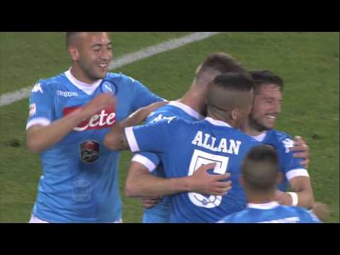 Il gol di David Lopez - Napoli - Bologna - 6-0 - Giornata 34 - Serie A TIM 2015/16